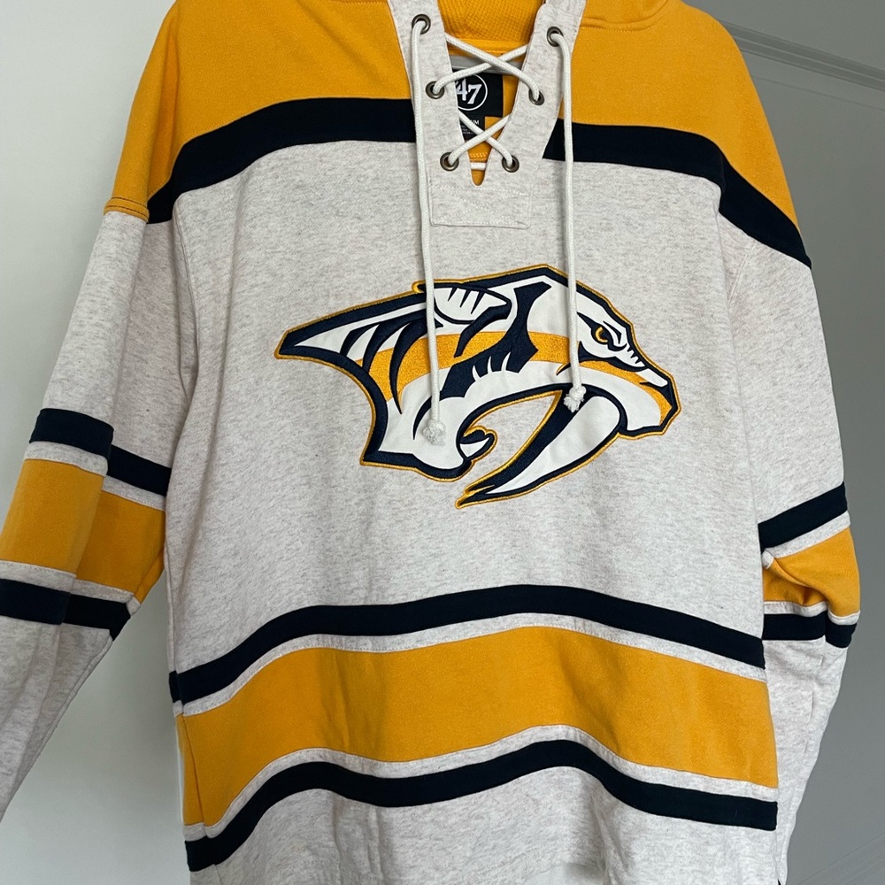 47 Brand Yellow and White Apparel